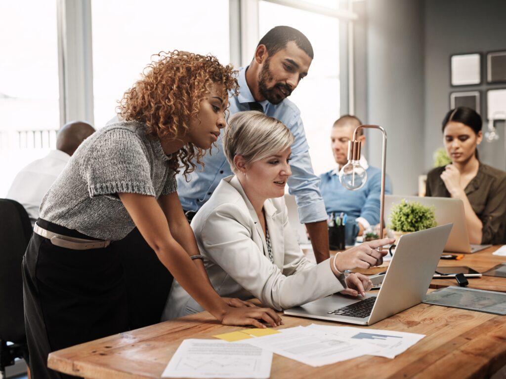 Group of people in a meeting